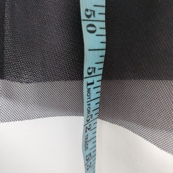 AllSaints Nora Sparkle Mesh Midi Dress Black Floral Grunge Whimsigoth Cocktail 8 - Picture 7 of 8